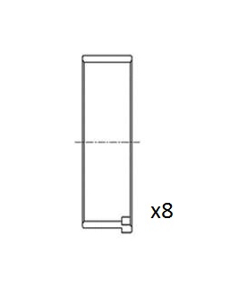 Ojniční ložisko FAI AutoParts BB2052-025