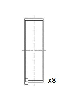 Ojniční ložisko FAI AutoParts BB2054-025