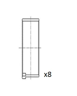 Ojniční ložisko FAI AutoParts BB2055-025