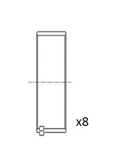 Ojniční ložisko FAI AutoParts BB2058-025