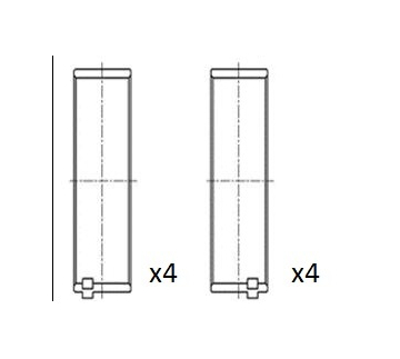 Ojniční ložisko FAI AutoParts BB2071-025