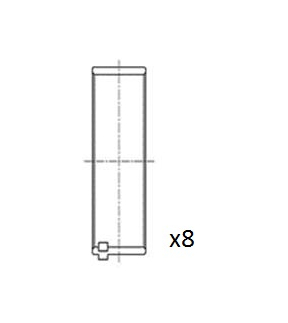 Ojniční ložisko FAI AutoParts BB2082-025