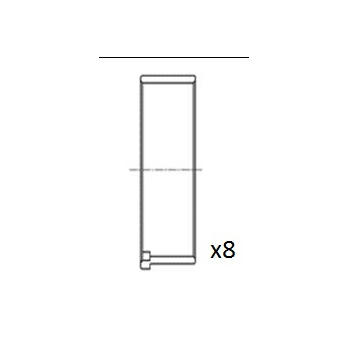 Ojničné lożisko FAI AutoParts BB2085-STD