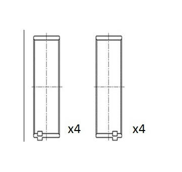 ojnicni lozisko FAI AutoParts BB2167-STD