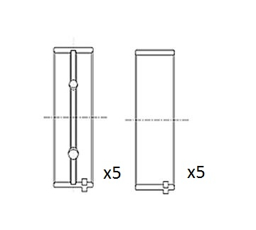 Loziska klikove hridele FAI AutoParts BM1001-025