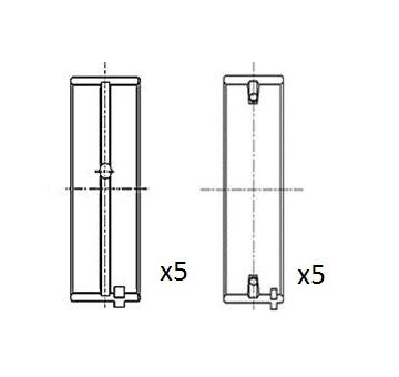 Loziska klikove hridele FAI AutoParts BM1002-025