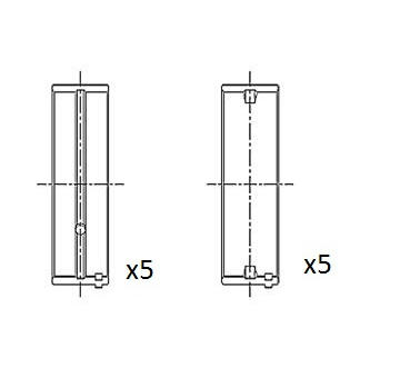 Loziska klikove hridele FAI AutoParts BM1004-025