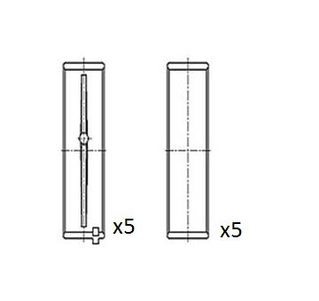 Loziska klikove hridele FAI AutoParts BM1024-050