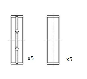 Lożisko kľukového hriadeľa FAI AutoParts BM1027-050