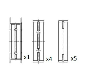 Loziska klikove hridele FAI AutoParts BM1030-050