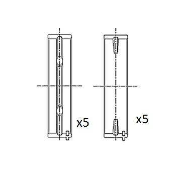 Loziska klikove hridele FAI AutoParts BM1035-025