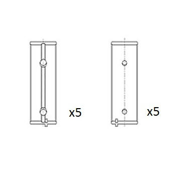 Lożisko kľukového hriadeľa FAI AutoParts BM1042-050