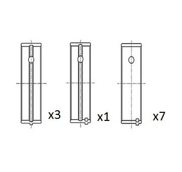 Lożisko kľukového hriadeľa FAI AutoParts BM1051-025