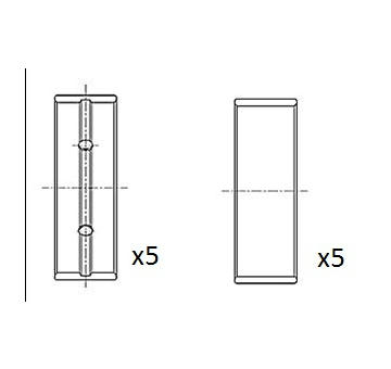 Loziska klikove hridele FAI AutoParts BM1058-025