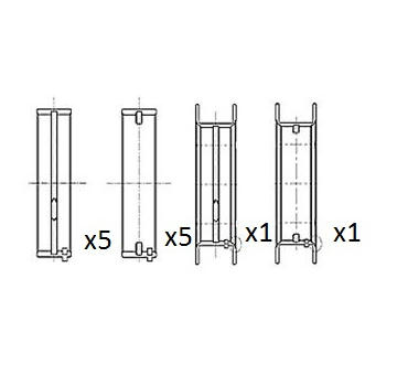 Loziska klikove hridele FAI AutoParts BM1059-025