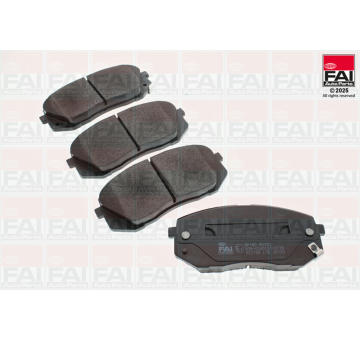 Sada brzdových destiček, kotoučová brzda FAI AutoParts BP185