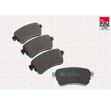 Sada brzdových destiček, kotoučová brzda FAI AutoParts BP194