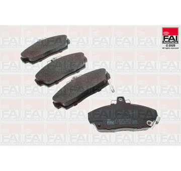 Sada brzdových destiček, kotoučová brzda FAI AutoParts BP324