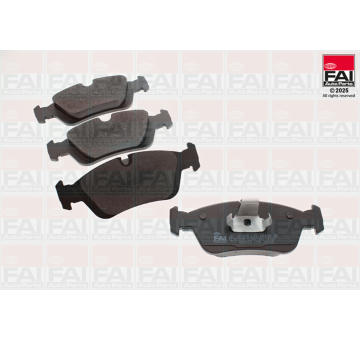 Sada brzdových destiček, kotoučová brzda FAI AutoParts BP338