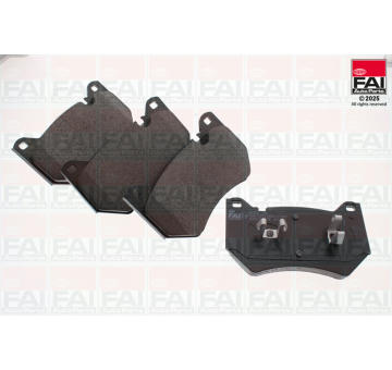 Sada brzdových destiček, kotoučová brzda FAI AutoParts BP365