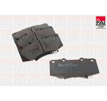 Sada brzdových destiček, kotoučová brzda FAI AutoParts BP469
