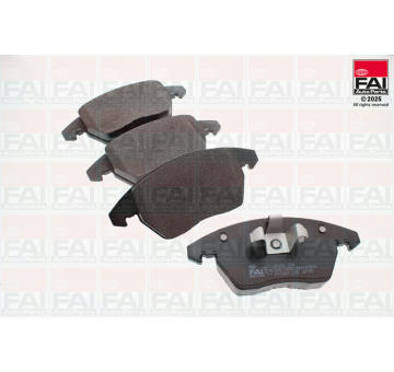 Sada brzdových destiček, kotoučová brzda FAI AutoParts BP490