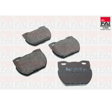 Sada brzdových destiček, kotoučová brzda FAI AutoParts BP558