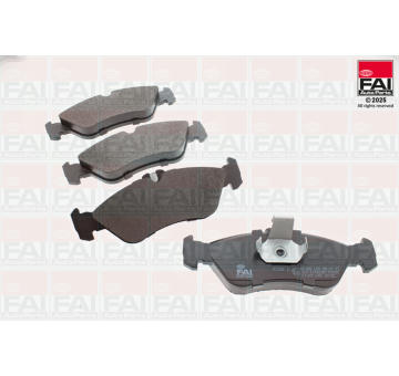 Sada brzdových destiček, kotoučová brzda FAI AutoParts BP568