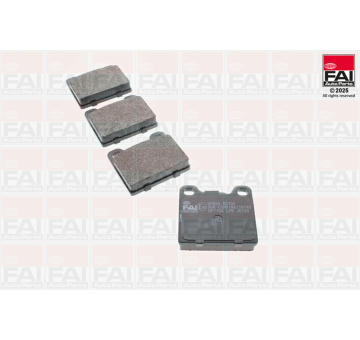 Sada brzdových destiček, kotoučová brzda FAI AutoParts BP639