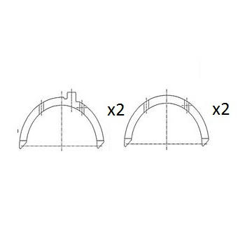 Distanční kotouč, kliková hřídel FAI AutoParts BT3002-STD