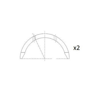 Distanční kotouč, kliková hřídel FAI AutoParts BT3004-STD