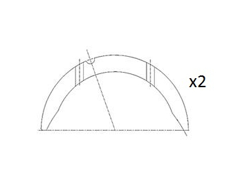 Distanční kotouč, kliková hřídel FAI AutoParts BT3008-STD