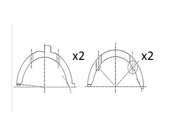 Distanční kotouč, kliková hřídel FAI AutoParts BT3011-STD