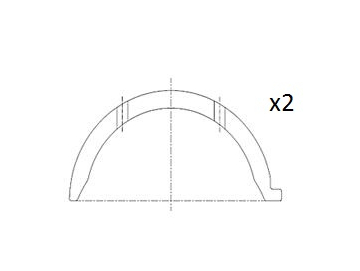 Distanční kotouč, kliková hřídel FAI AutoParts BT3014-STD