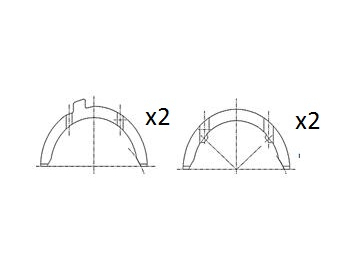 Distanční kotouč, kliková hřídel FAI AutoParts BT3015-STD