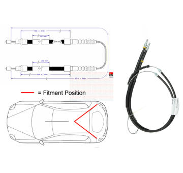 Tazne lanko, parkovaci brzda FAI AutoParts FBC0022