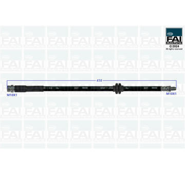 Brzdová hadice FAI AutoParts FPBH181