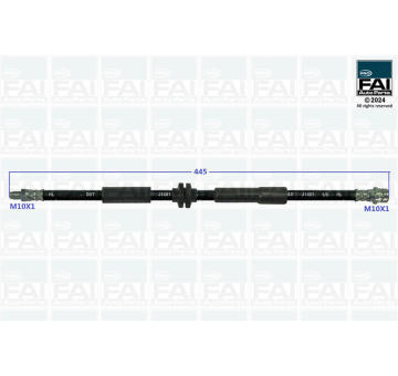 Brzdová hadice FAI AutoParts FPBH200