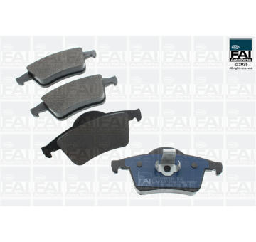 Sada brzdových destiček, kotoučová brzda FAI AutoParts FPBP146