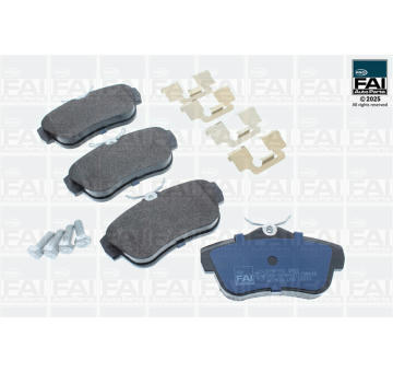 Sada brzdových destiček, kotoučová brzda FAI AutoParts FPBP162