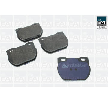 Sada brzdových destiček, kotoučová brzda FAI AutoParts FPBP200