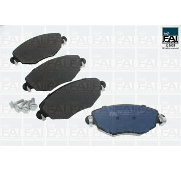 Sada brzdových destiček, kotoučová brzda FAI AutoParts FPBP211