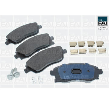 Sada brzdových destiček, kotoučová brzda FAI AutoParts FPBP240