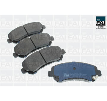 Sada brzdových destiček, kotoučová brzda FAI AutoParts FPBP256