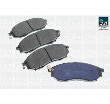 Sada brzdových destiček, kotoučová brzda FAI AutoParts FPBP289