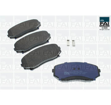 Sada brzdových destiček, kotoučová brzda FAI AutoParts FPBP394