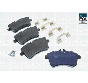 Sada brzdových destiček, kotoučová brzda FAI AutoParts FPBP402