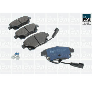Sada brzdových destiček, kotoučová brzda FAI AutoParts FPBP409