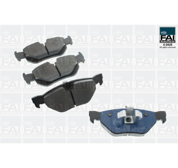 Sada brzdových destiček, kotoučová brzda FAI AutoParts FPBP420