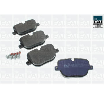 Sada brzdových destiček, kotoučová brzda FAI AutoParts FPBP436